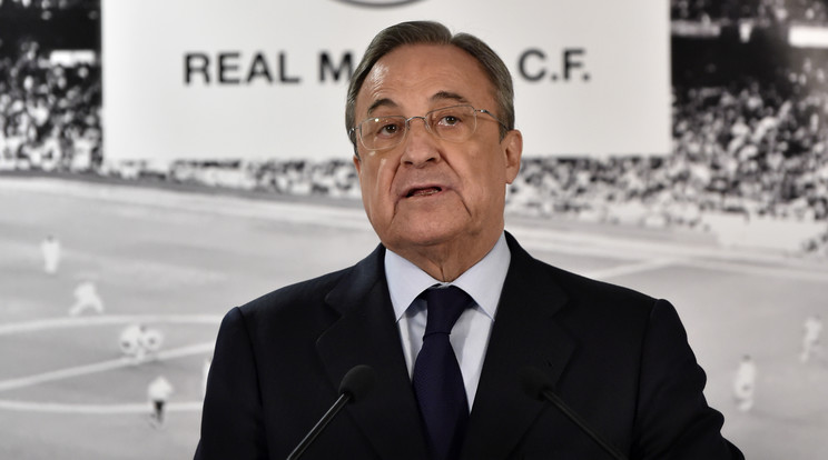 Florentino Pérez nem akar pénzt költeni játékosokra a télen /Fotó: AFP