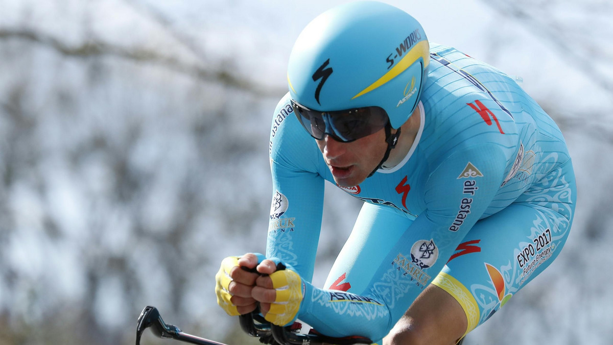 Kazachska grupa Astana wygrała pierwszy etap wyścigu Giro del Trentino, drużynową jazdę na czas na dystansie 12,1 km z Riva del Garda do Torbole. Pierwszym liderem 4-etapowej imprezy został Włoch Valerio Agnoli.