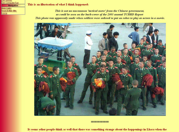 Dowód przeciw chińskiej milicji to fałszywka