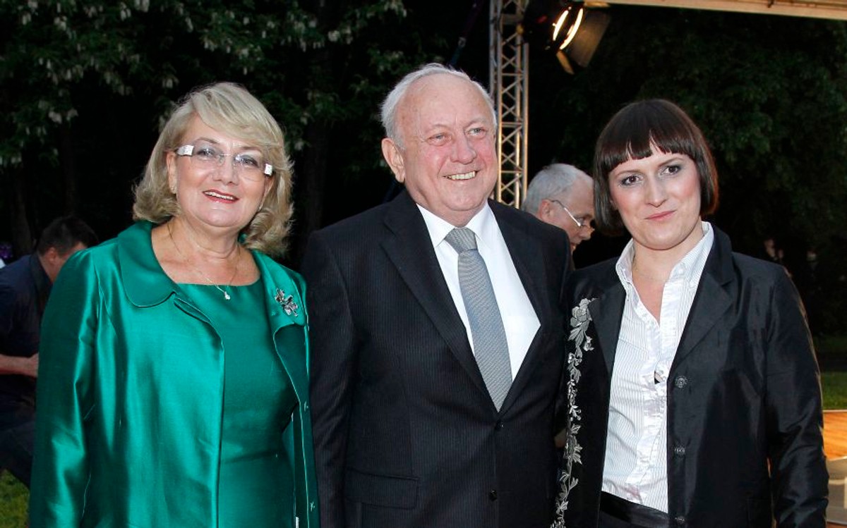 Zbigniew Grycan z żoną Elżbietą