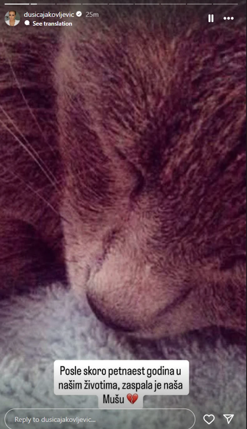 Objava Dušice Jakovljević