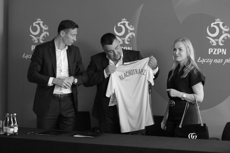 Firma Blachotrapez do 2022 była sponsorem reprezentacji Polski w piłce nożnej