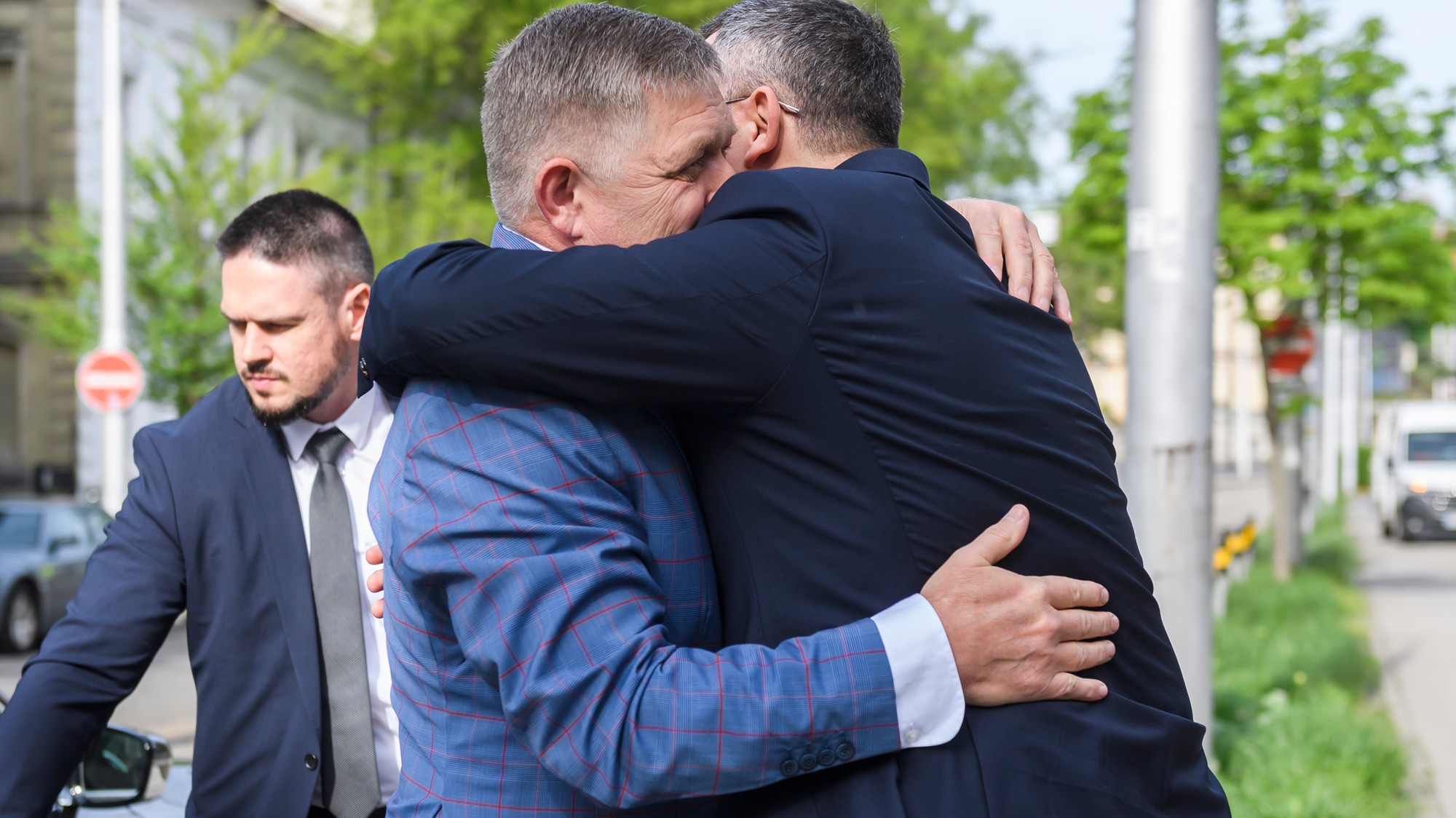 Robert Fico a Ladislav Kamenický