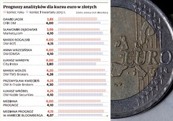 Kurs euro pójdzie w dół. Takie są prognozy analityków