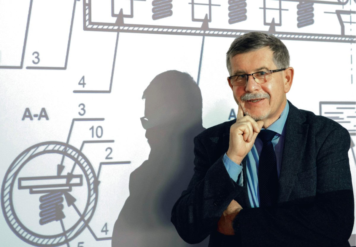 Dr inż. Eugeniusz Orszulik z Głównego Instytutu Górnictwa