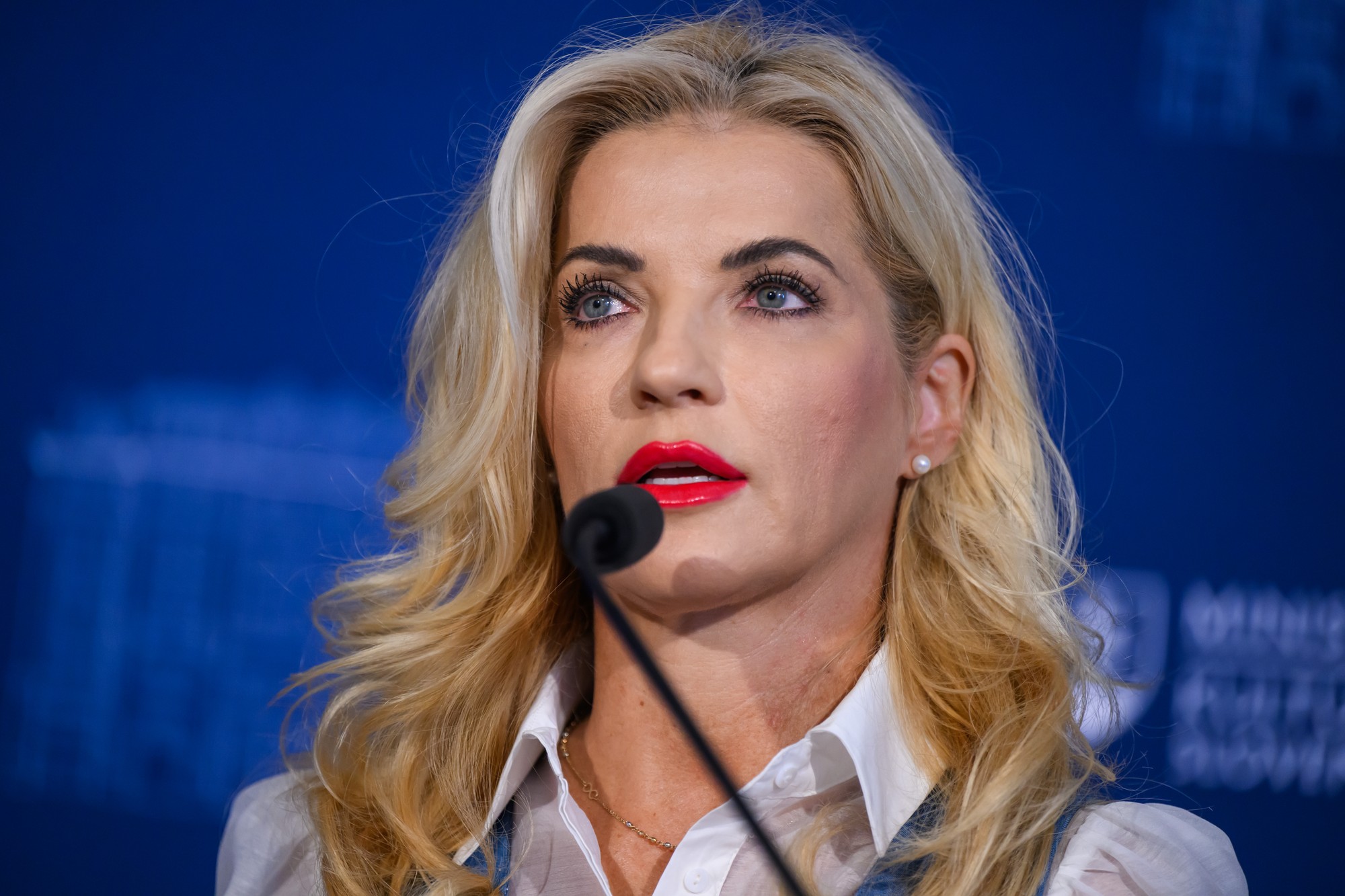 Ministerka kultúry SR Martina Šimkovičová (nom. SNS).