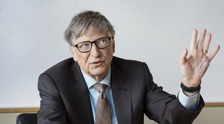 Bill Gates egy közleményben fejezte ki gyászát / Fotó: Northfoto