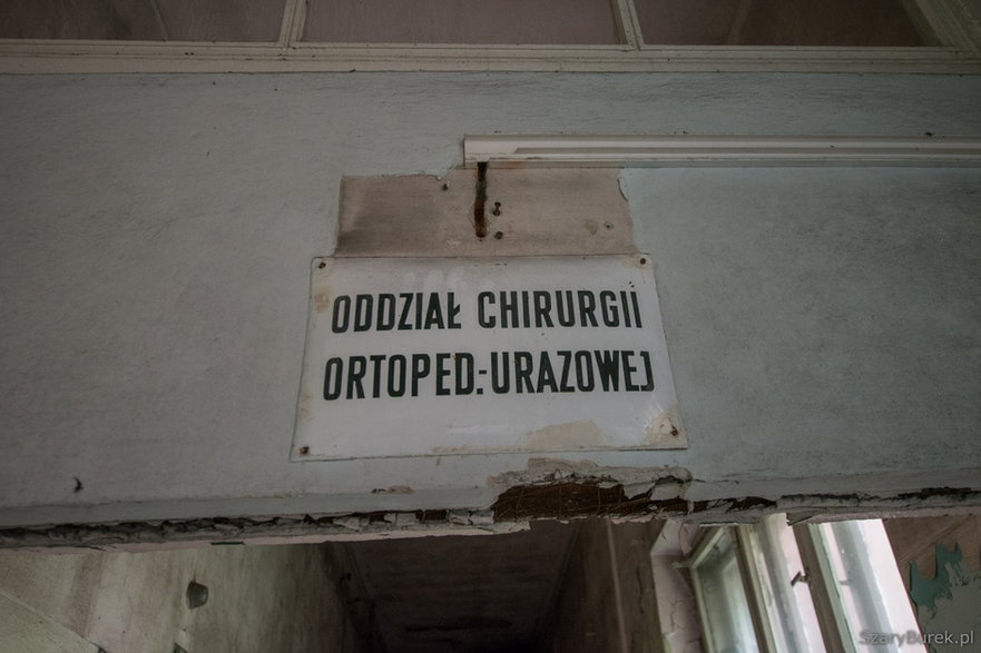 Opuszczony szpital w Raciborzu.