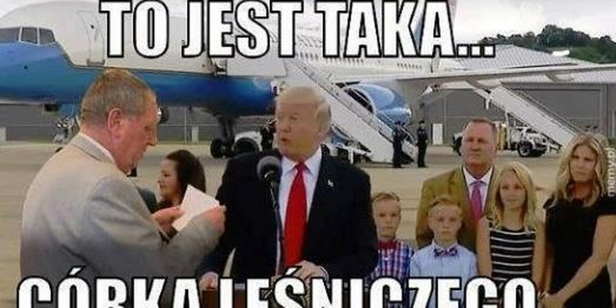 Donald Trump w Polsce. Najlepsze memy