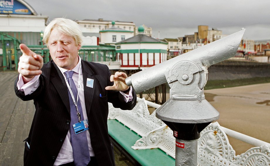 Boris Johnson w 2005 roku