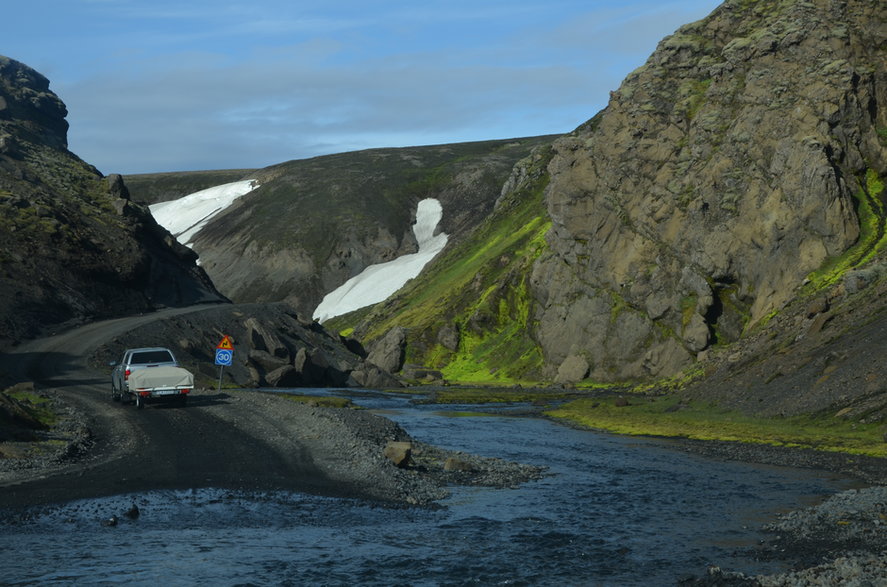 Droga F208, Islandia.