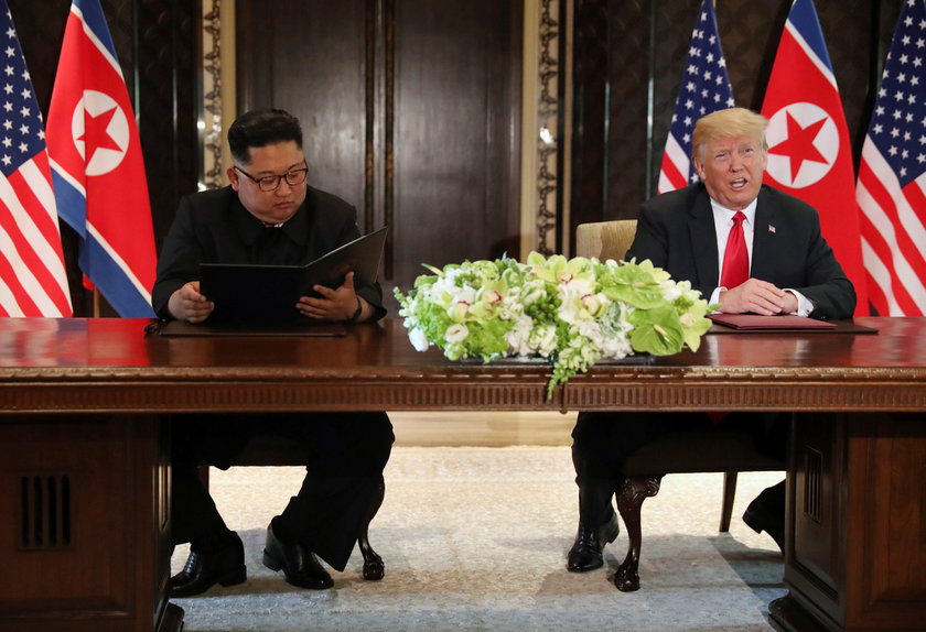 Historyczny szczyt przywódców USA i Korei Północnej