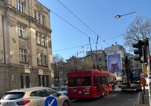 Radovi u Takovskoj ulici