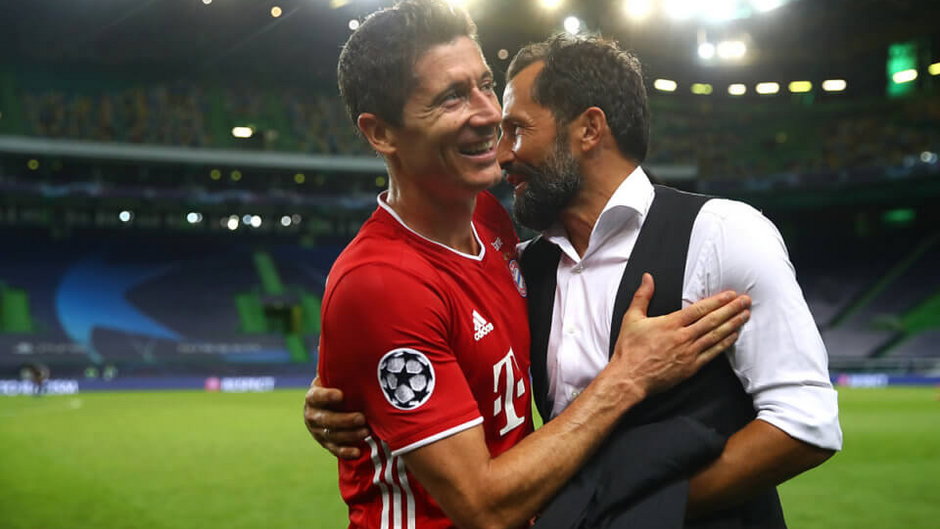 Robert Lewandowski i Hasan Salihamidžić