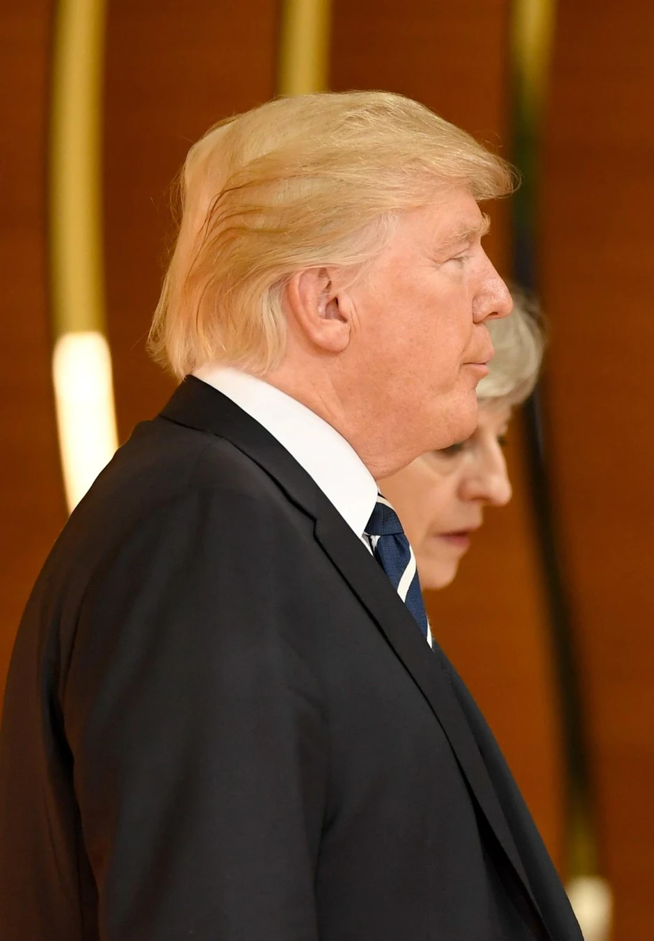 Donald Tramp, Tereza Mej