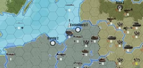 Screen z gry "Commander: Europe at War"