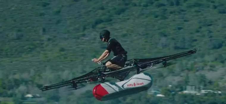 Larry Page i jego latający pojazd (wideo)