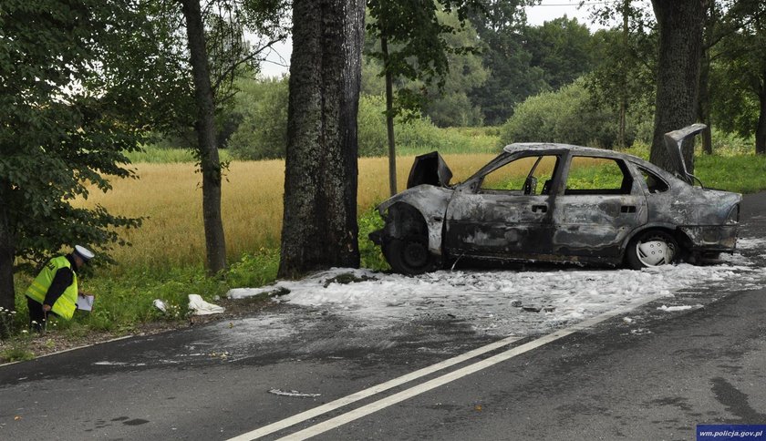 Wypadek na trasie Lidzbark Warmiński-Orneta