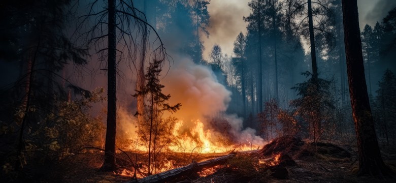 Coraz więcej województw zagrożonych pożarami lasów. Alert RCB