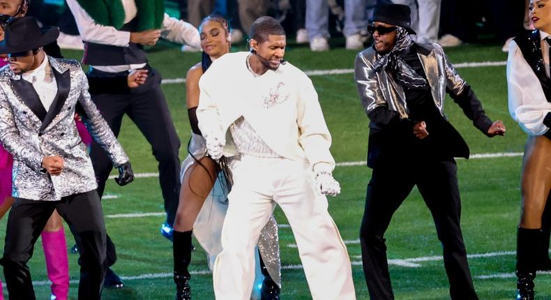 Usher performs at the 2024 Super Bowl.Christopher Polk/Billboard via Getty Images