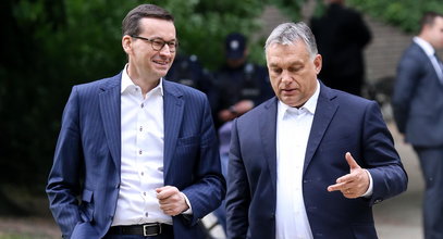 Skandal na konferencji, gdzie miał przemawiać Morawiecki i Orban. Interweniowała policja