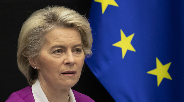  EU-s ársapkával törné le energiaáarakat von der Leyen/Fotó: MTI/AP/EPA/Pool/Julien Warnand