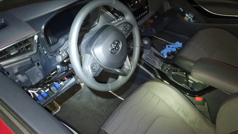 Cuda się zdarzają – Toyotę znaleziono 30 minut po kradzieży