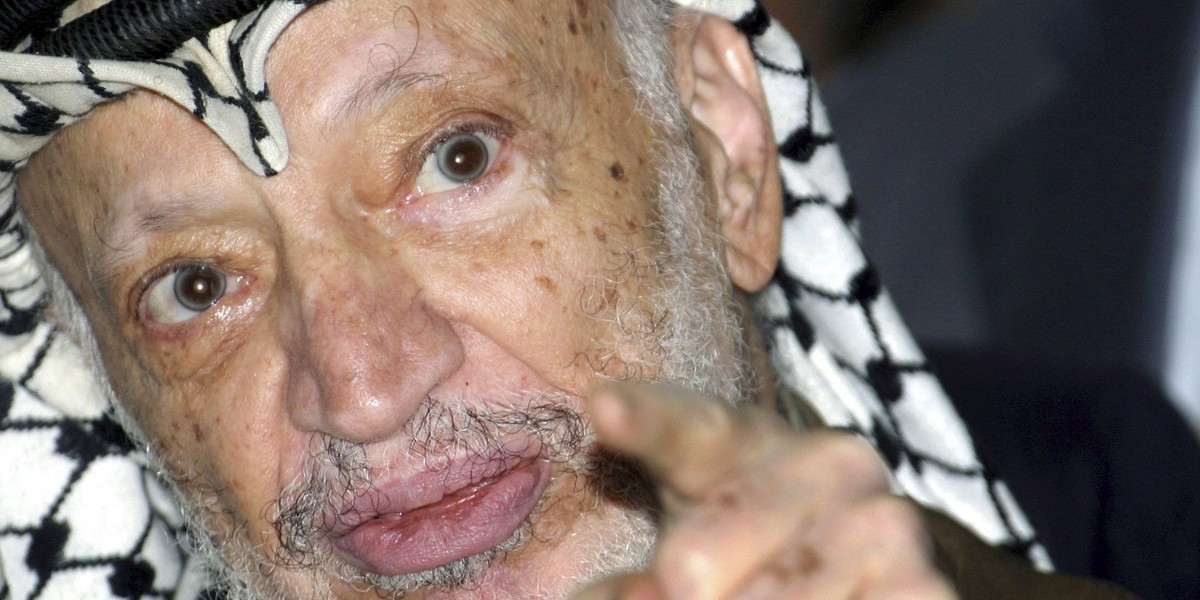 Yasser Arafat.