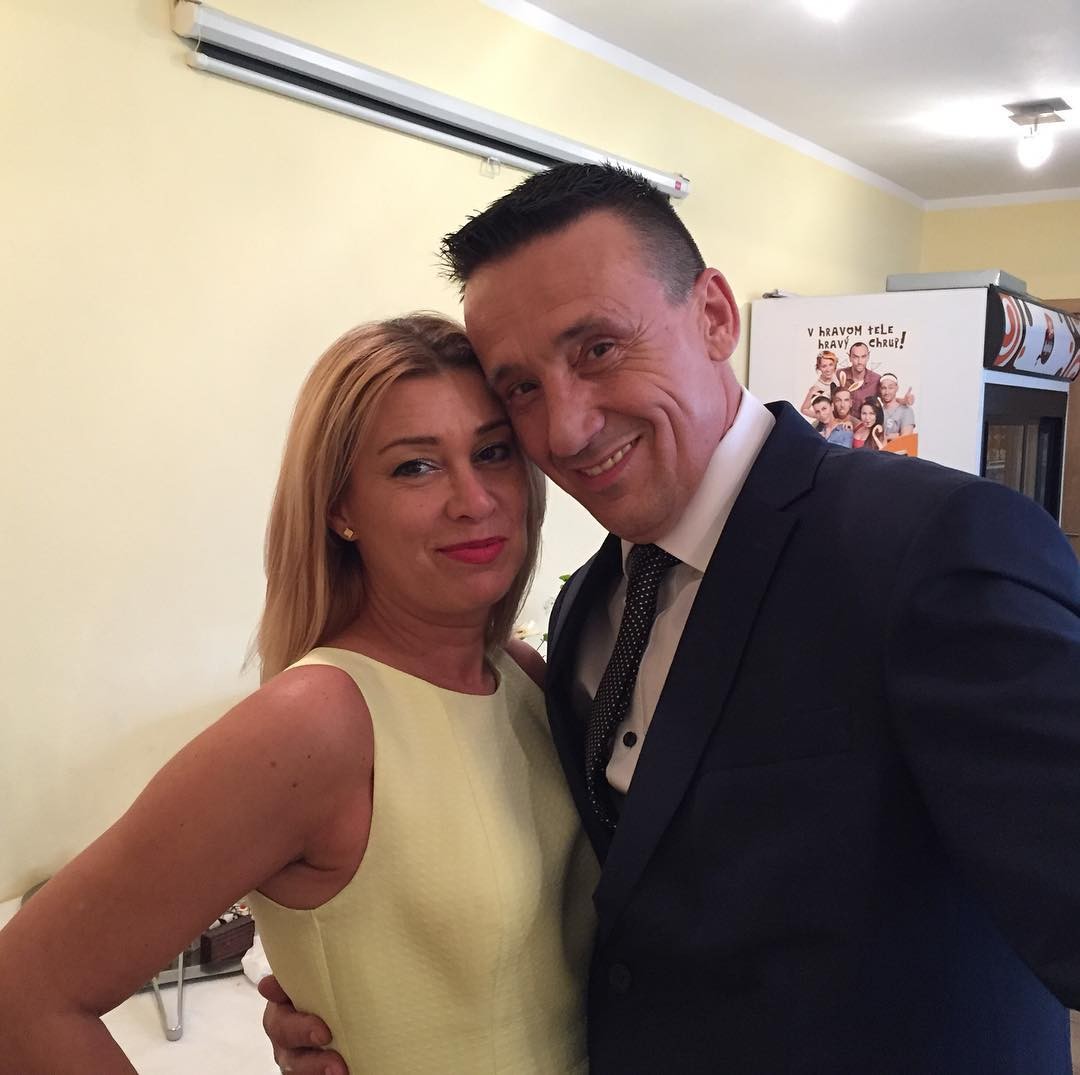 Paľo Drapák s manželkou Janette.