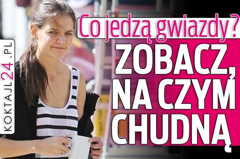 Co jedzą gwiazdy? Zobacz, na czym chudną