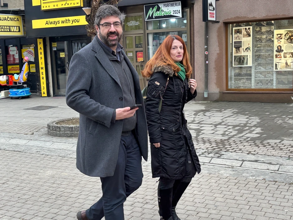Radomir Lazović, Biljana Đorđević