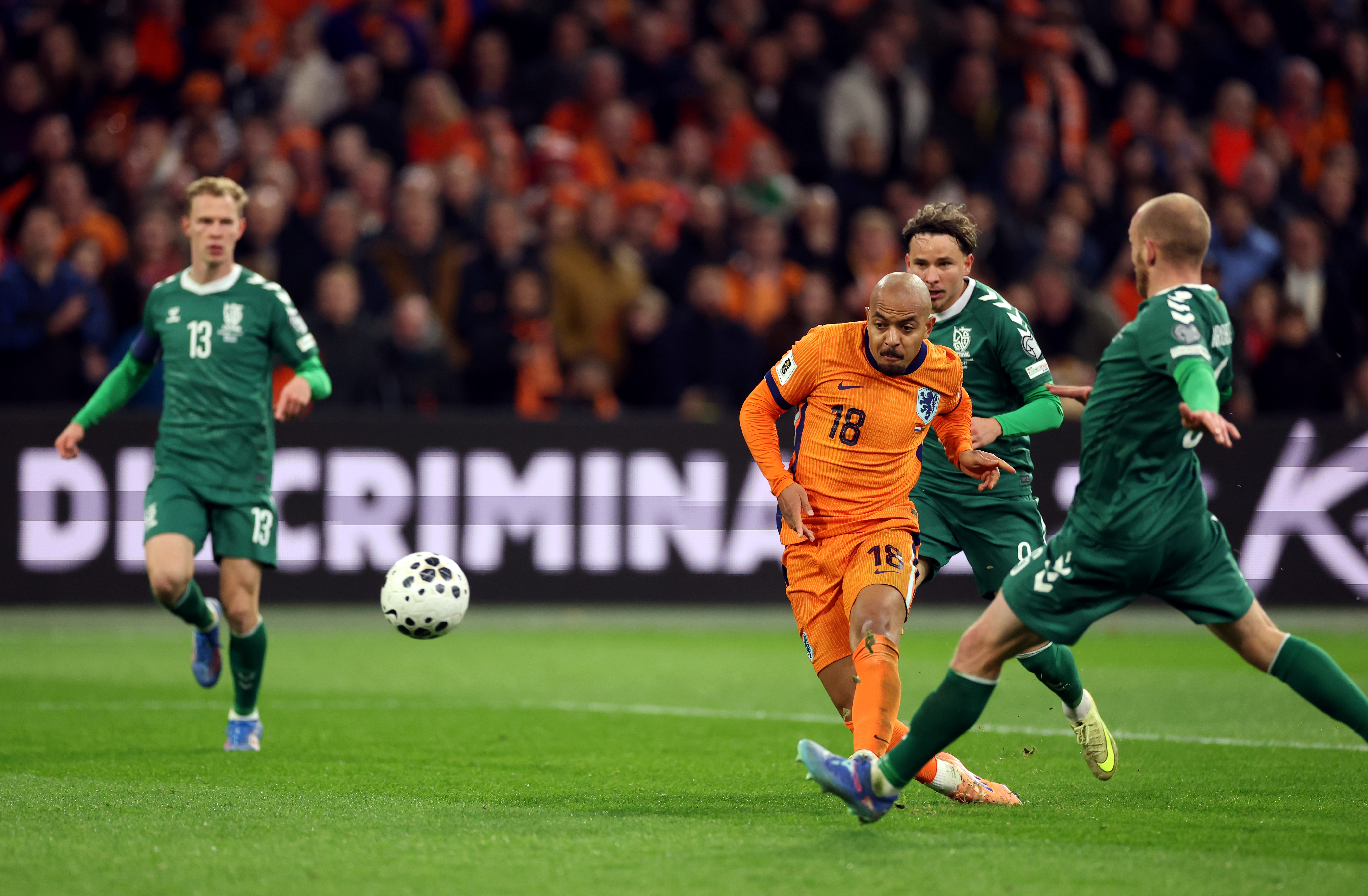 4-0 tegen Litouwen: Oranje naar WK 2026