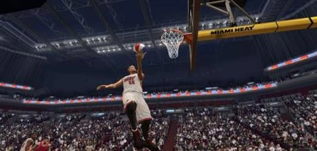 Screen z gry "NBA 08"