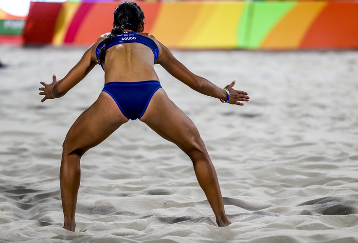 Najlepsze widoki w Rio de Janeiro? Zdecydowanie na turnieju siatkówki plażowej!