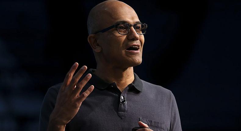 Microsoft's CEO, Satya Nadella.