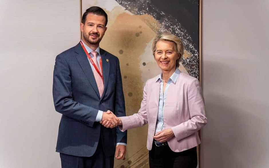 Jakov Milatović i Ursula fon del Lajen