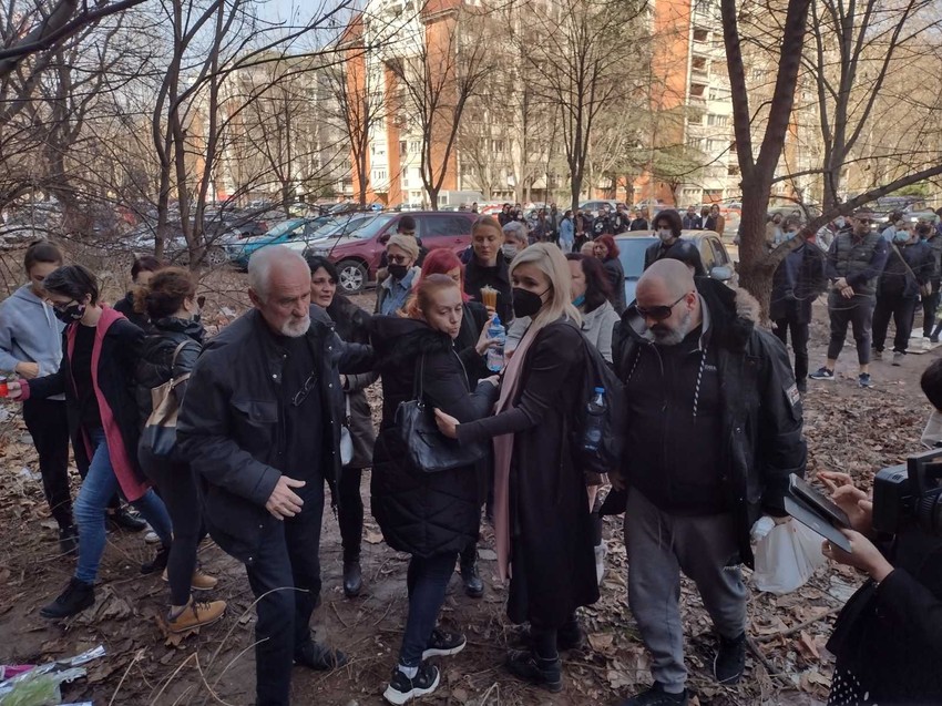 Niš Paljenje sveća Jovan Veselinović