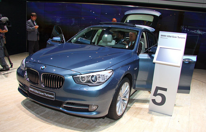 IAA Frankfurt 2009: BMW 5 GT – pierwsze wrażenia (fotogaleria)