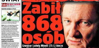 Uśmierciłem 868 osób