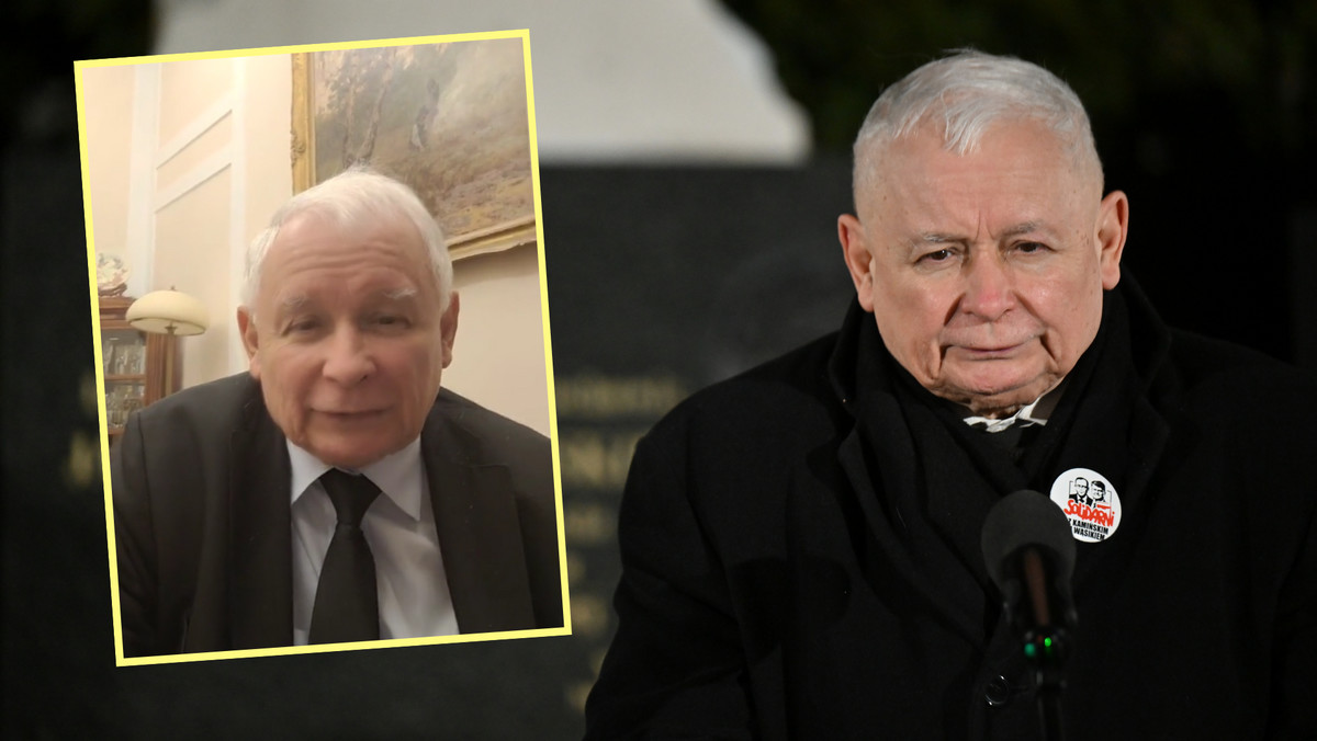 Kaczyński stwierdził, że nie zna Piotra Wawrzyka. Przypomnieli mu słynne nagranie