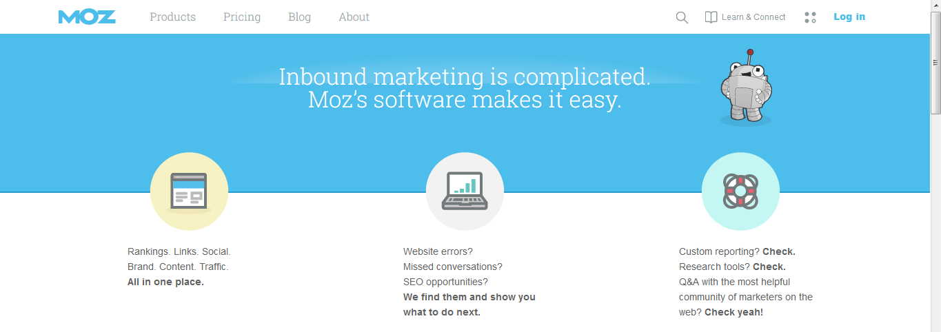 Znakomite narzędzie dla osób, które chciałby poszerzyć swoją wiedzę z zakresu marketingu internetowego, optymalizacji dla wyszukiwarek internetowych (SEO) oraz mediów społecznościowych. Strona daje dostęp do internetowych kursów, webinariów (również tych transmitowanych na żywo) oraz podręczników dla początkujących. Możemy skorzystać z zasobów udostępnianych bezpłatnie, jak również z wersji premium.