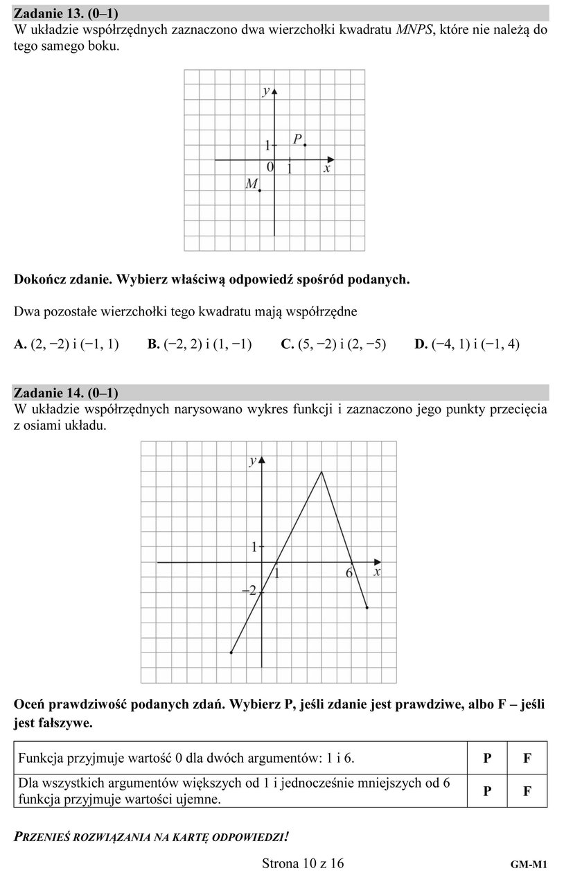 Egzamin Gimnazjalny 2018: Część matematyczno-przyrodnicza. Odpowiedzi i Arkusze CKE