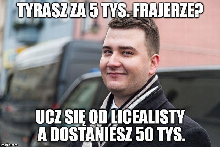 Internauci drwią z Misiewicza