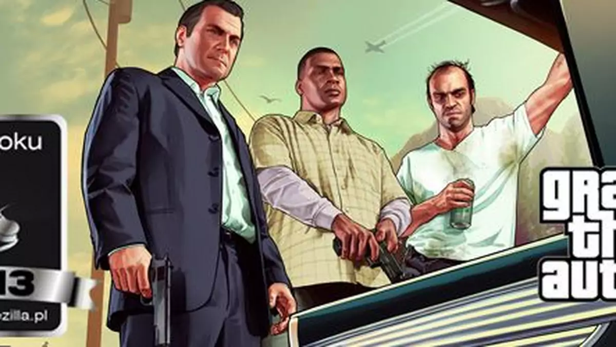 GTA V: Do szeregu nagród dorzucamy jeszcze jedną - grę roku Gamezilli