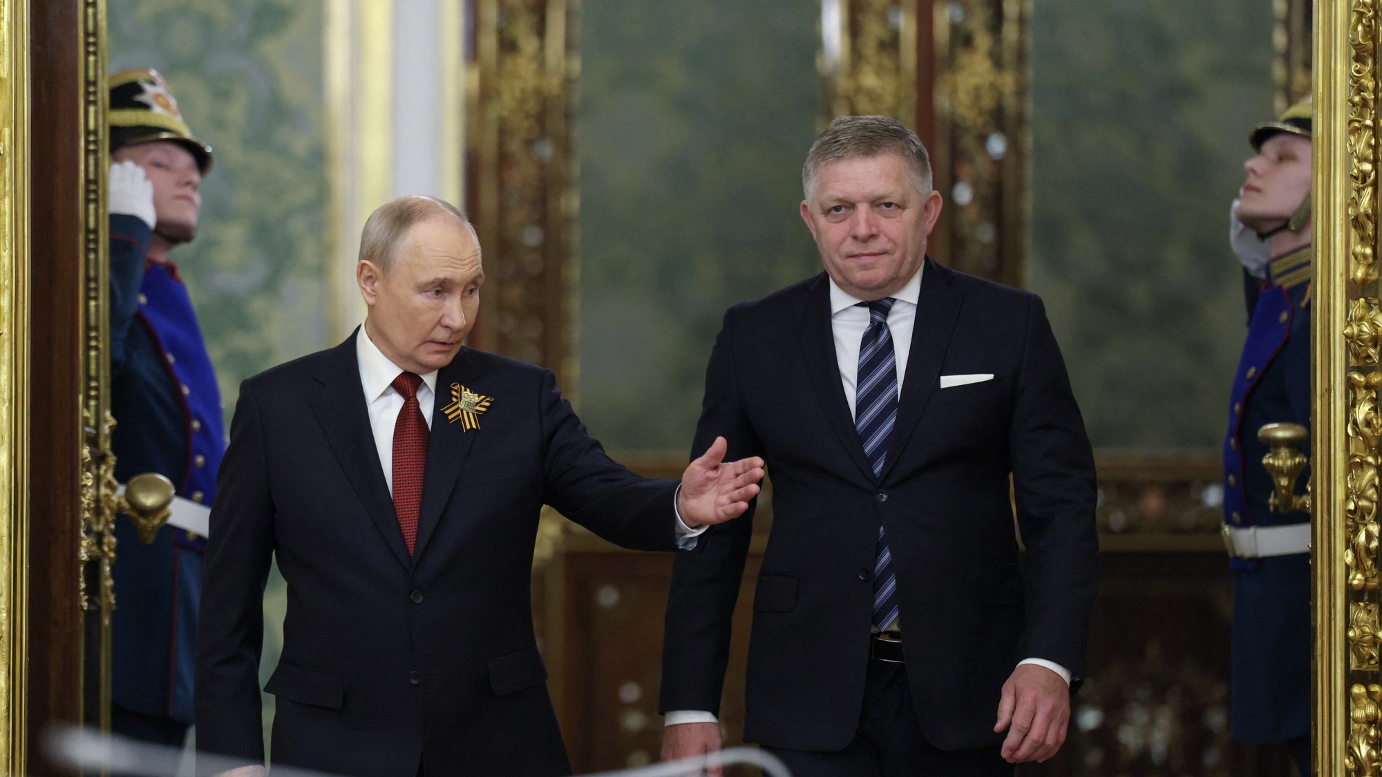 Fico na stretnutí s Putinom