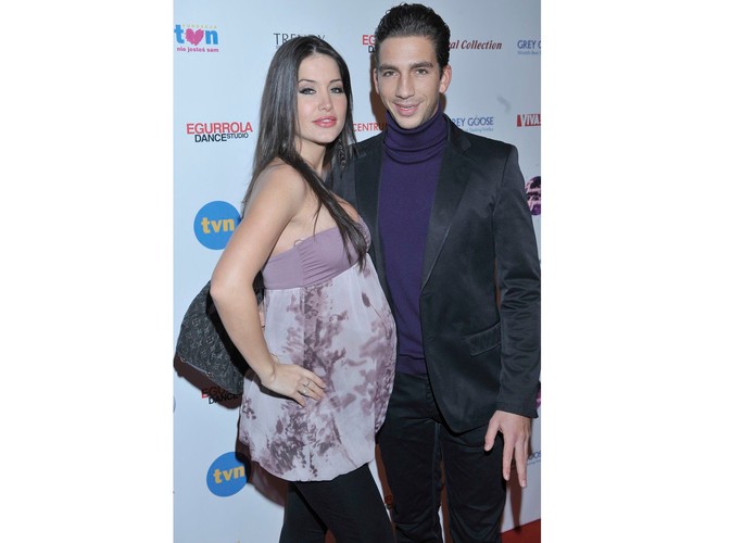 Tancerz Łukasz Czarnecki z partnerką Francys Sudnicką