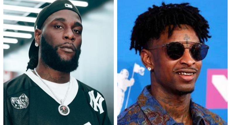 Burna Boy pens tribute to 21 Savage for Time Magazine