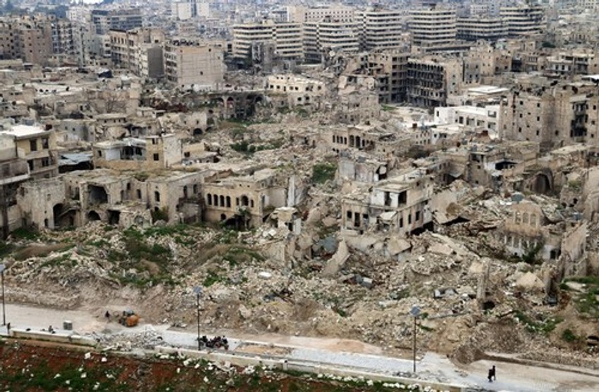 Razrušeni Alepo