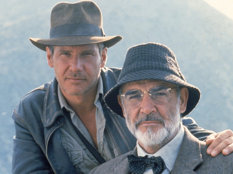 Harrison Ford i Sean Connery