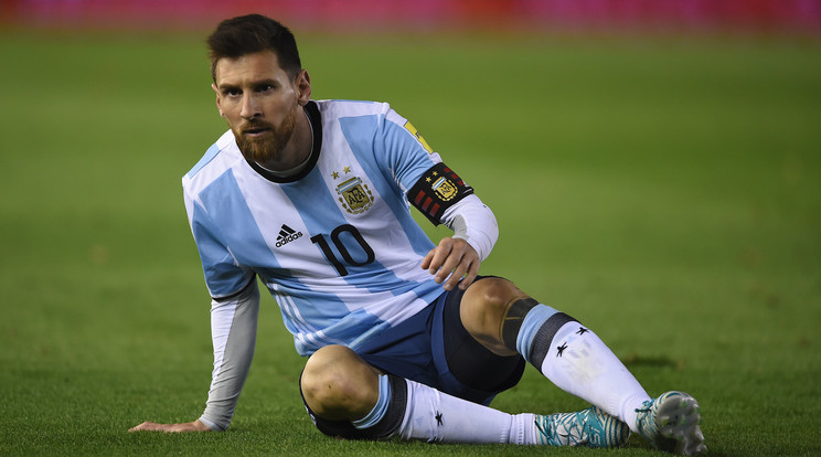 Messi nem igazán villog a válogatottban/Fotó: AFP